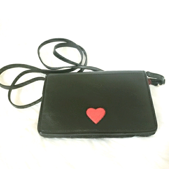 BRIGHTON Love Story Fall In Love Leather Crossbody - Picture 7 of 16